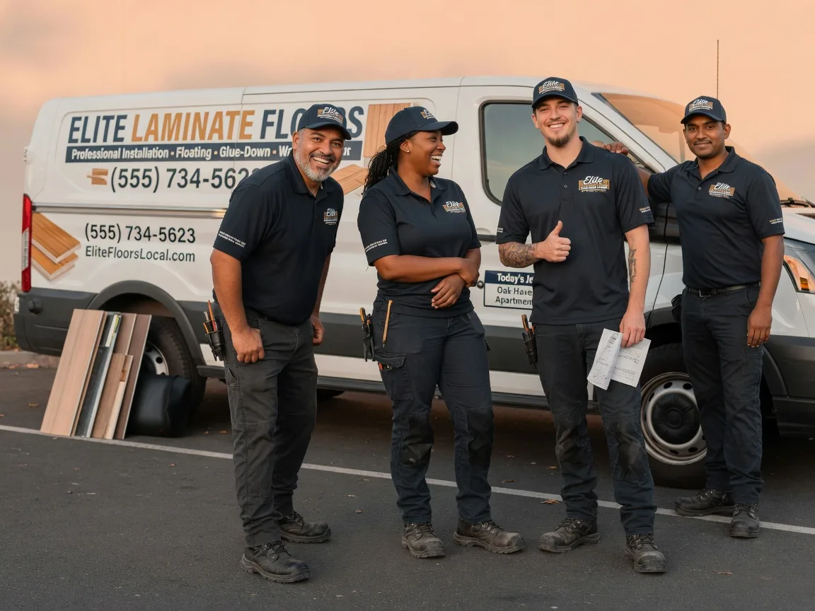 Laminate flooring installation company in Emington, IL